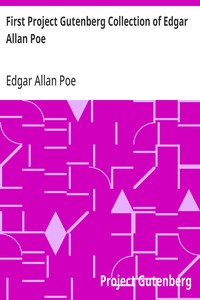 First Project Gutenberg Collection of Edgar Allan Poe