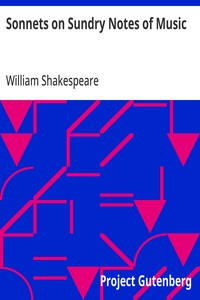 Sonnets on Sundry Notes of Music