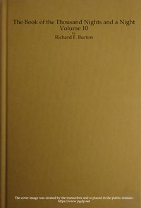 The Book of the Thousand Nights and a Night — Volume 10 (of 10)