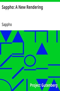 Sappho: A New Rendering
