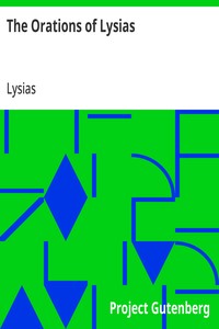 The Orations of Lysias