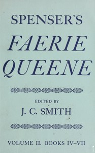 Spenser's Faerie Queene, Vol. 2 (of 2)