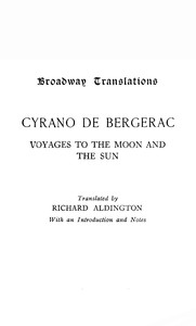 Voyages to the Moon and the Sun