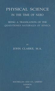 Physical science in the time of Nero